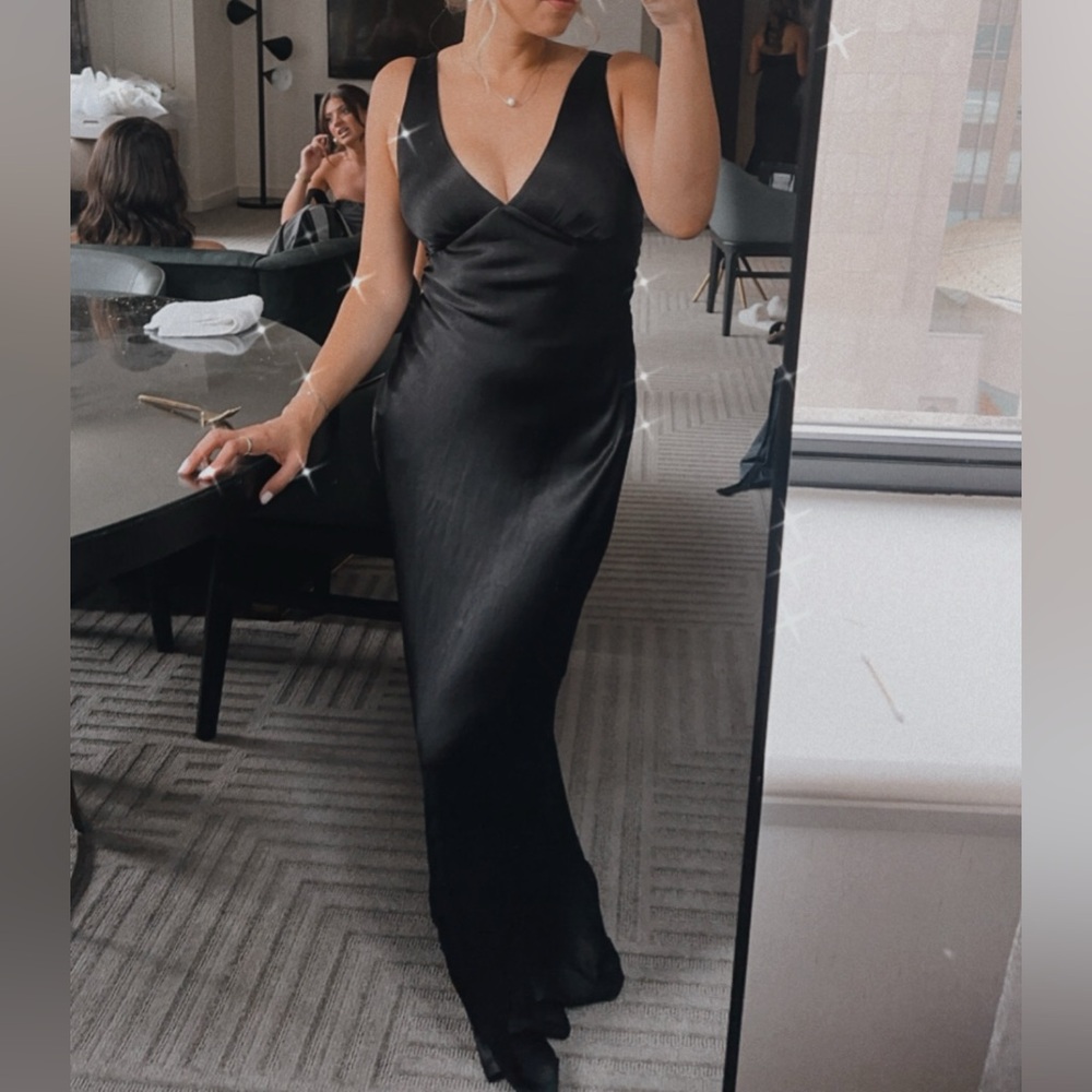 Bec & Bridge Black Maxi Dress